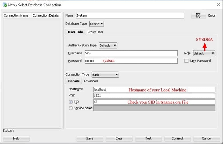 How To Connect Oracle Apex To Sql Developer