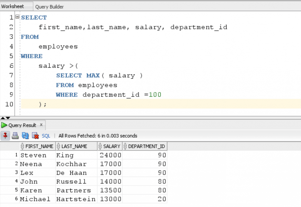 ORACLE MAX Qurosity Learning Never Stops