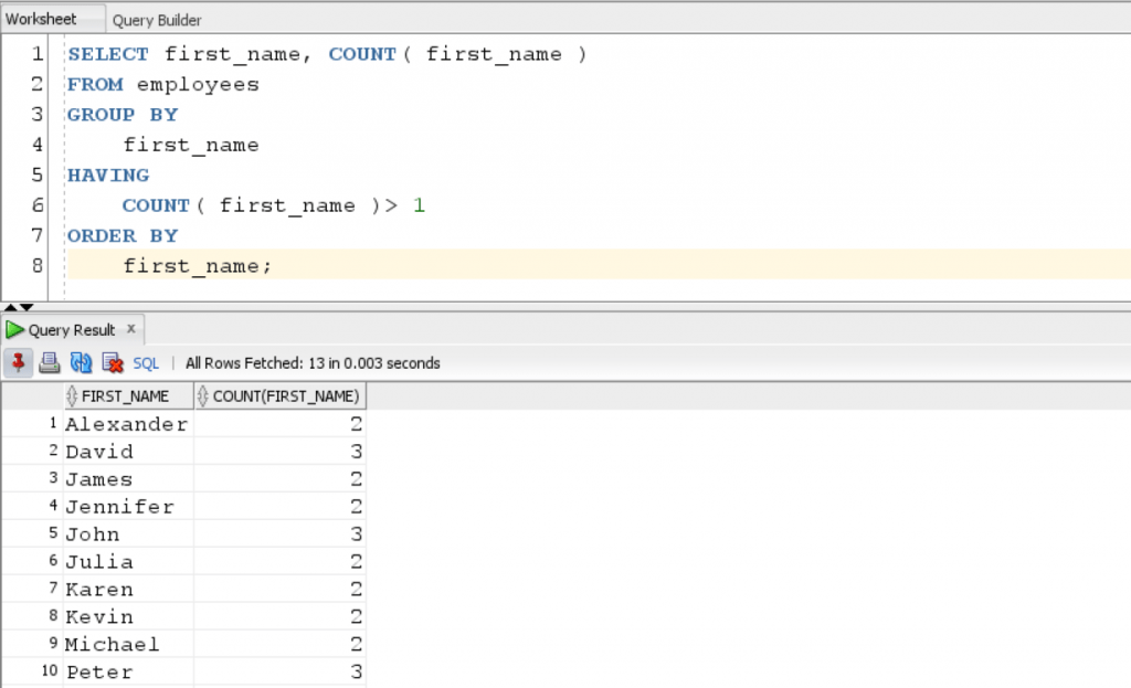 ORACLE COUNT Qurosity Learning Never Stops