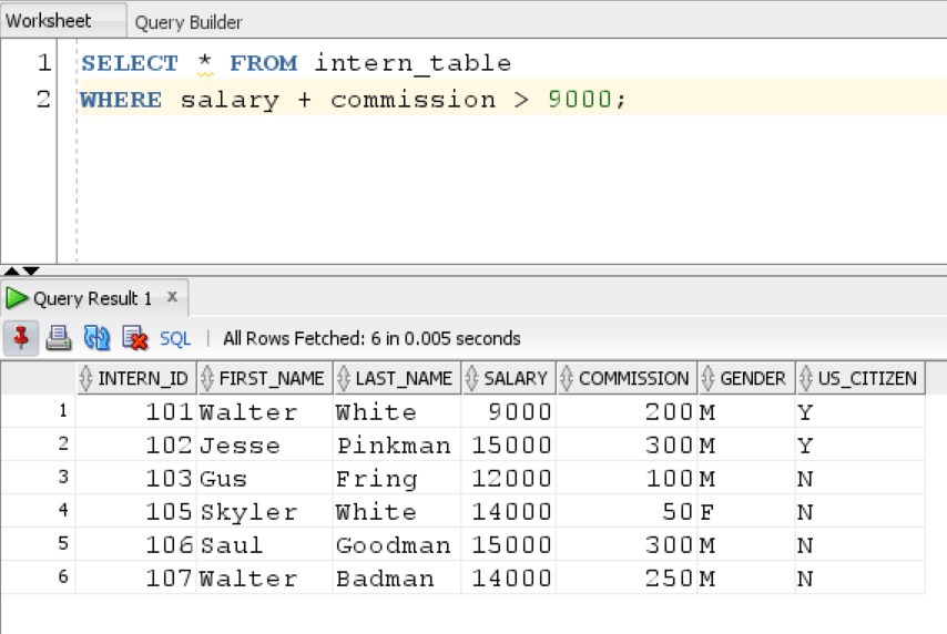 Oracle Slow Query With Expression