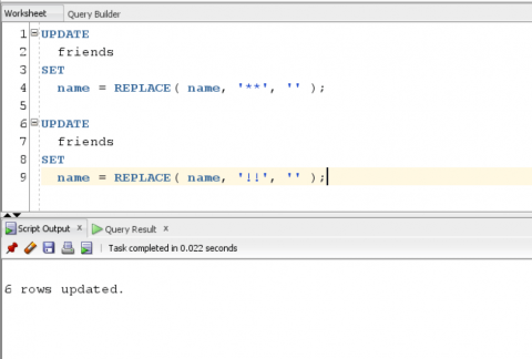 Oracle REPLACE - Qurosity | Learning Never Stops